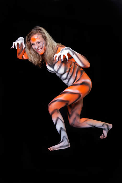 Bodypainting Model Kathleen
