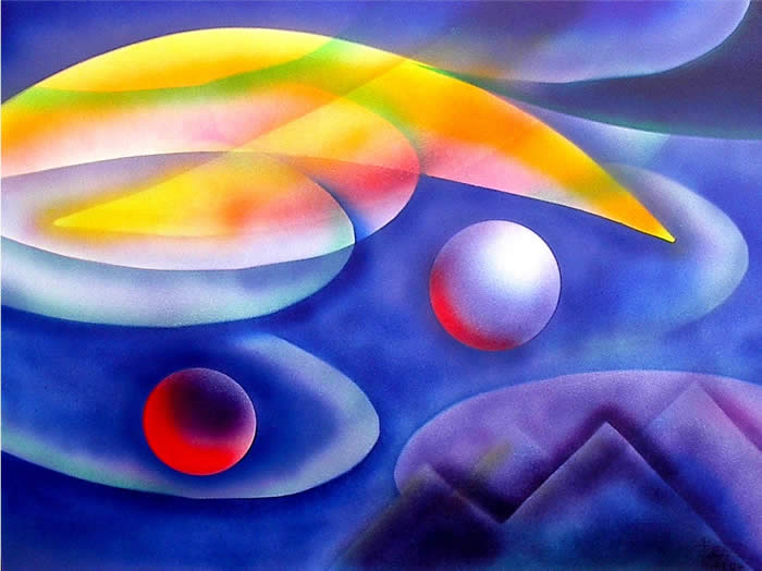 Abstraktum · Detail – Originalarbeit