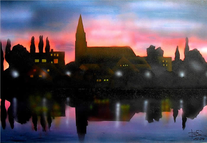 Brandenburg bei Nacht – Heimatmotiv